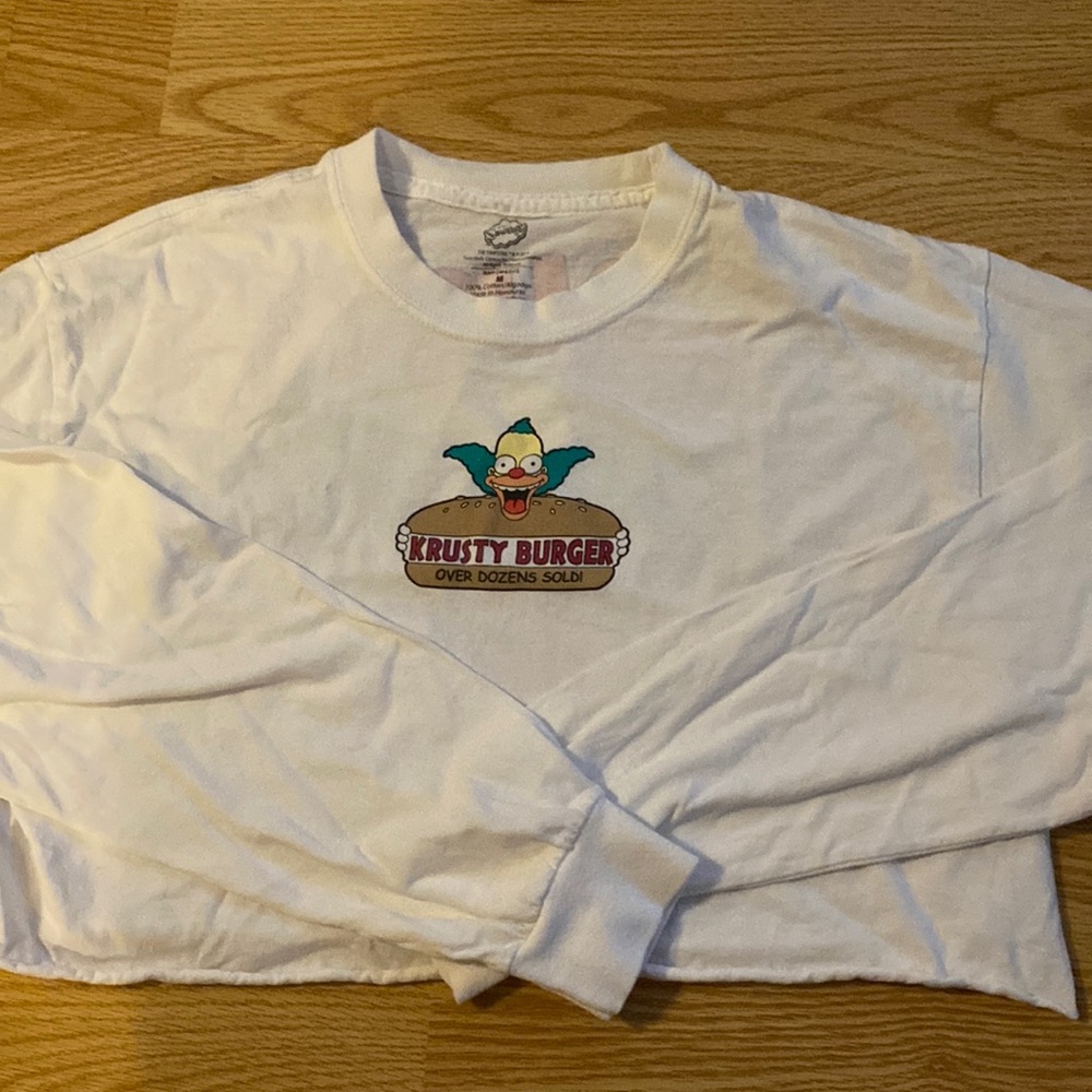 Forever 21 - Krusty Clown Cropped Long sleeves - M